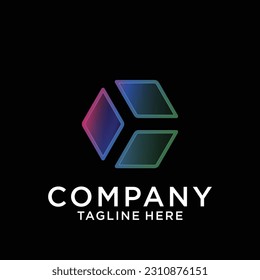 Abstract logo vector illustration design 