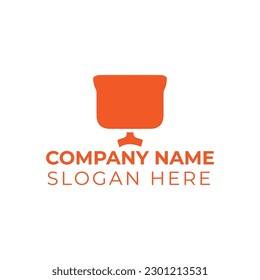 Plantilla de ilustración de vector de logotipo abstracto