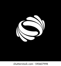 Abstract Logo Vector. Infinity swirl logo.