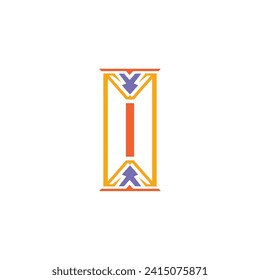 Diseño de lujo vectorial de logotipo abstracto