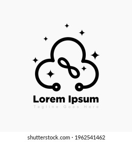 Abstract Logo Vector, modern , template, design. Simple vector logo abstract white background