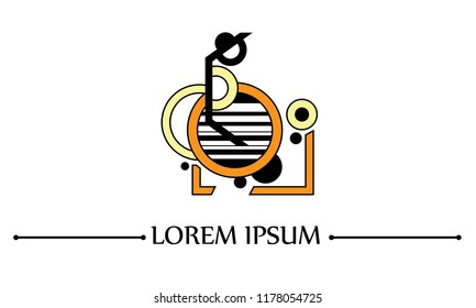 abstract logo vectors