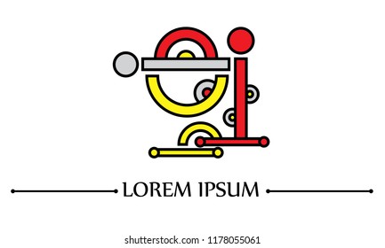 abstract logo vectors