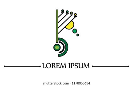 abstract logo vectors