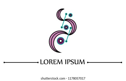 abstract logo vectors