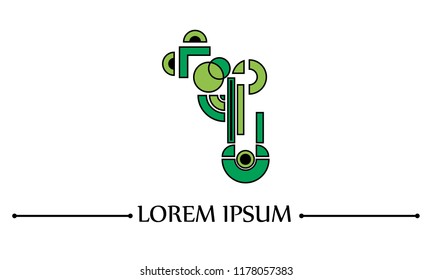abstract logo vectors