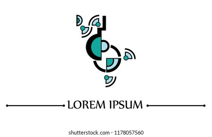 abstract logo vectors