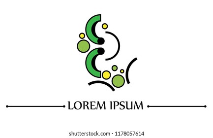 abstract logo vectors
