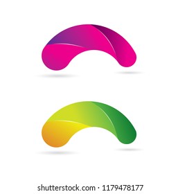 Abstract Logo Violet