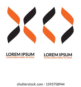 abstract logo web icon illustration. Designed to show variations of different ideas but still in the same formation. suitable for business, company and others activities