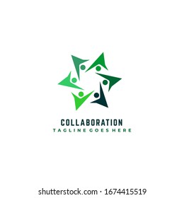 Vorlage für abstrakte Logo-Jugendorganisation