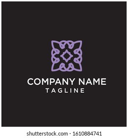 Abstract logo.Luxury logotype.business logo.Monoline logotype.