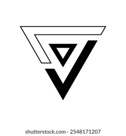 Abstract logos collection. Geometrical abstract logos. Icon design