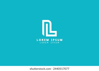 Abstract logos mega collection with letters. Geometrical abstract logos