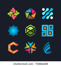 Abstract Logos Set