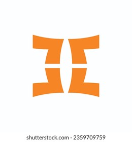 Abstract logos simple. Geometrical abstract logos