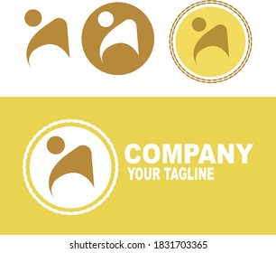 Abstract logos that can be used on technology, web sites and small businesses