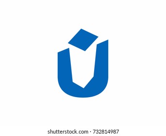 Abstract logotype of building in letter U . Company Logo, Print, Digital, Icon, Apps, print T-Shirts and Other Marketing Material Purpose