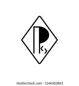 abstract logotype icon design letter initial logo ps