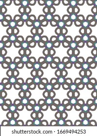 Abstract loop motion background. Illustration with hypnotic effect.