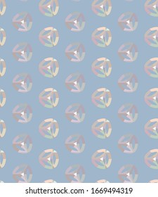 Abstract loop motion background. Illustration with hypnotic effect.