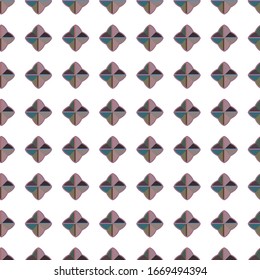 Abstract loop motion background. Illustration with hypnotic effect.