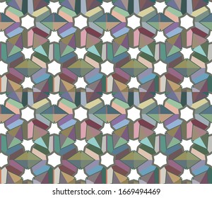 Abstract loop motion background. Illustration with hypnotic effect.