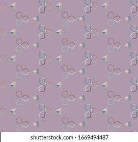 Abstract loop motion background. Illustration with hypnotic effect.