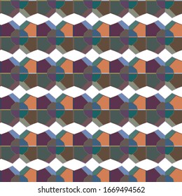 Abstract loop motion background. Illustration with hypnotic effect.