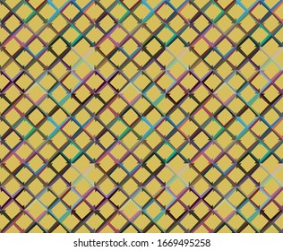 Abstract loop motion background. Illustration with hypnotic effect.