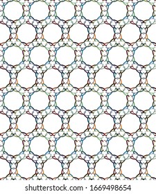 Abstract loop motion background. Illustration with hypnotic effect.