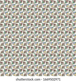 Abstract loop motion background. Illustration with hypnotic effect.