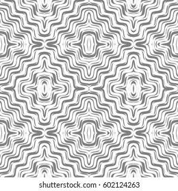 Abstract with lots of wavy geometric shapes. Original background.