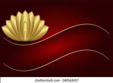 abstract lotus