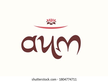 Resumen del diseño de las flores de loto. Plantilla de logotipo simple para empresas. Ilustración vectorial.