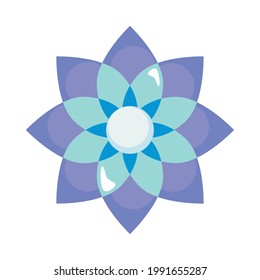 abstrakte Lotus-Blume auf Hintergrund