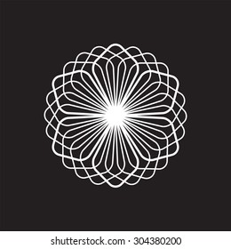 abstract lotus symbols