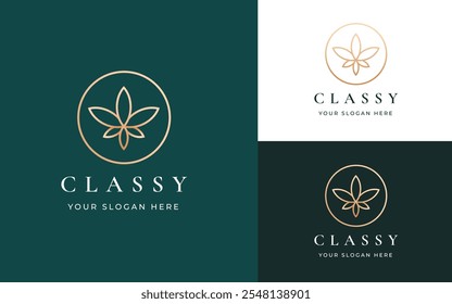 Abstrakte Lotus und Tulpenblumen Logo Inspiration. Elegantes Gold Luxury Mandala Blumensymbol für Schönheit, Wellness, Spa und Luxus Geschäftsidentität. Abstraktes Emblem, Vektorgrafik.