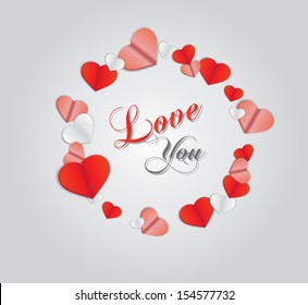 abstract love background