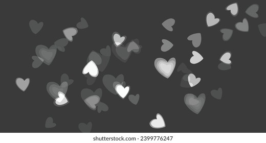 abstract love background with heart pattern background