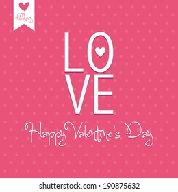 abstract love background with some special objects