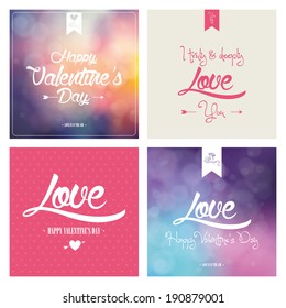 abstract love background with some special objects