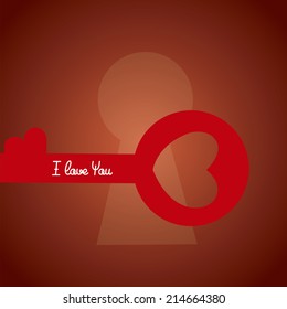 Abstract love background with some special objects