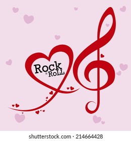 Abstract love background with some special objects