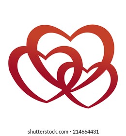Abstract love background with some special objects