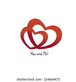 Abstract love background with some special objects