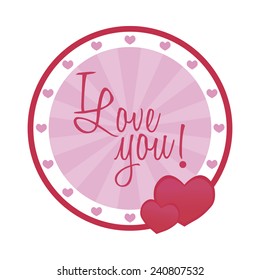 abstract love background with some special objects