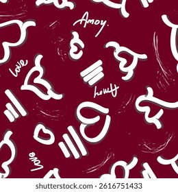abstract love background suitable for home decore and wallpaper purpose
