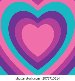 abstract love background vector design