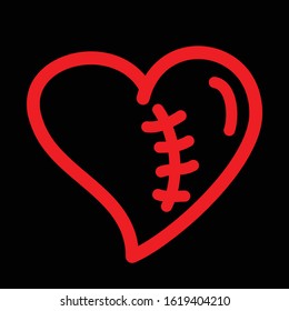 Abstract Love or Heart Icon